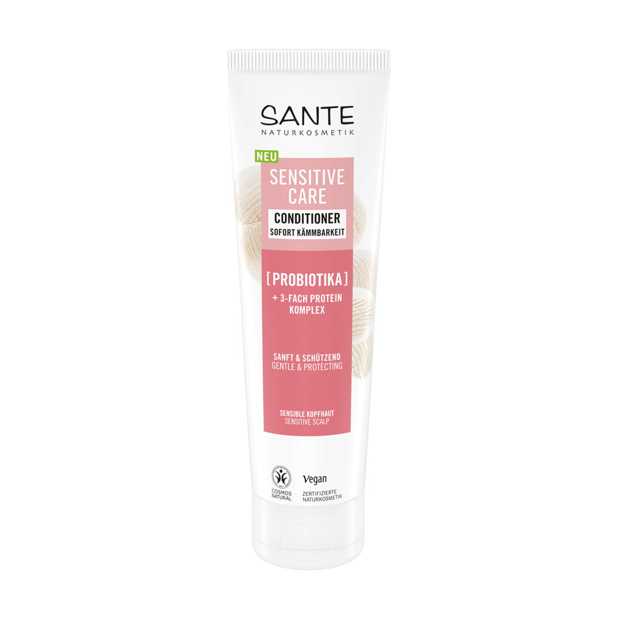 Кондиціонер Sante Sensitive Care Conditioner для захисту чутливої шкіри голови, з пробіотиками, 150 мл