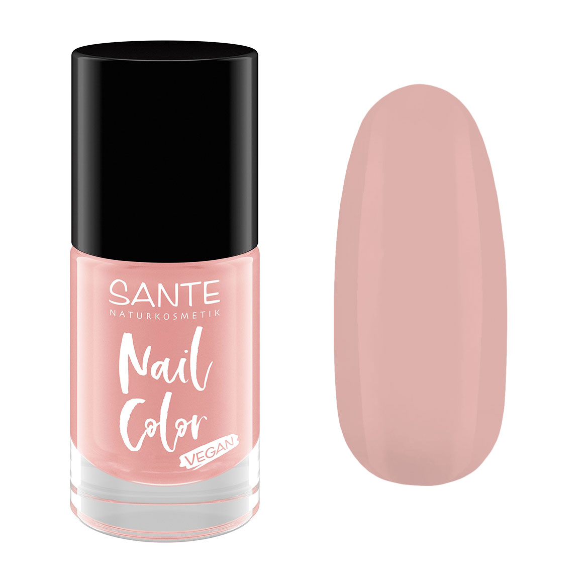 Лак для нігтів Sante Naturkosmetik Nail Color 03 Perfect Peach/Coral Nude, 8 мл
